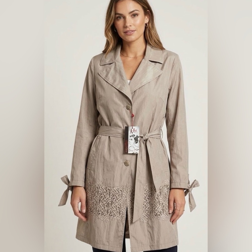 Italian Tan Trench Coat